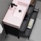 Modern Black Bathroom Vanity, 40